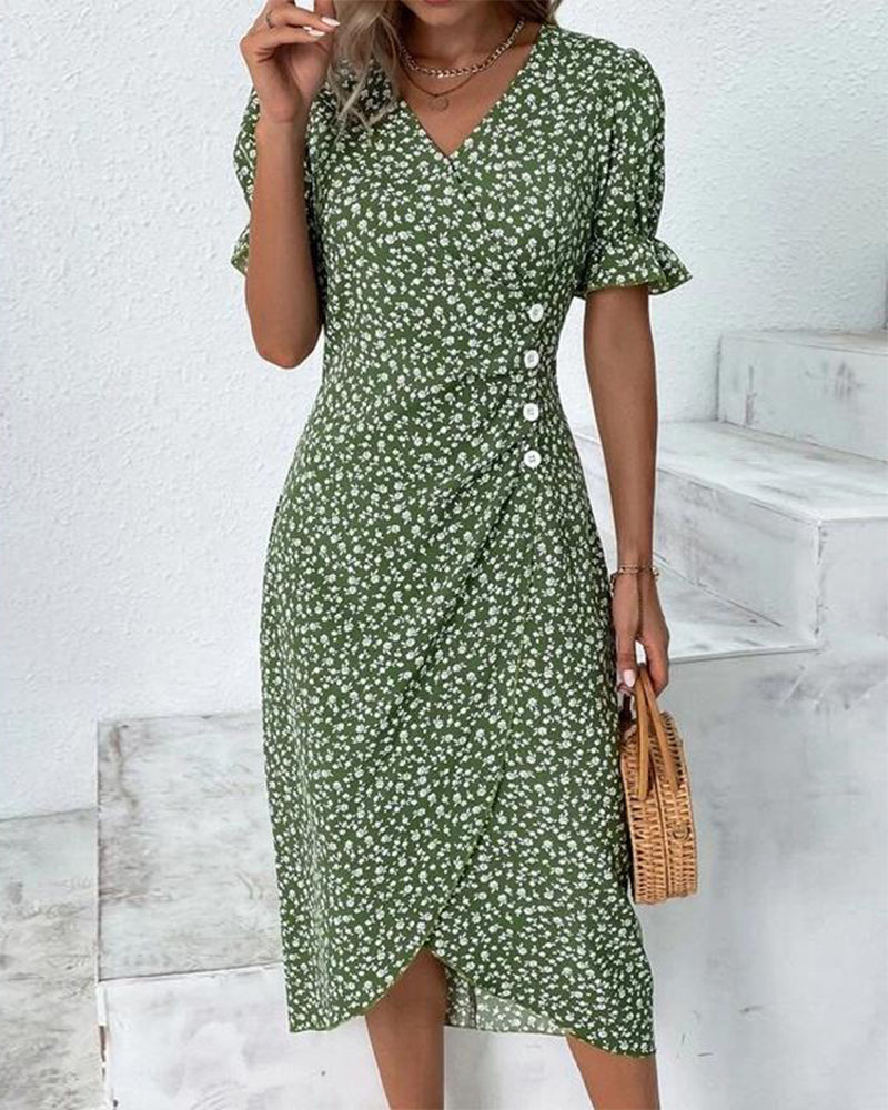 Myla | Elegant Floral Dress for Women Fresh & Stylish