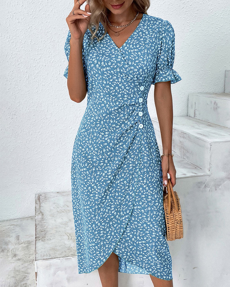 Myla | Elegant Floral Dress for Women Fresh & Stylish