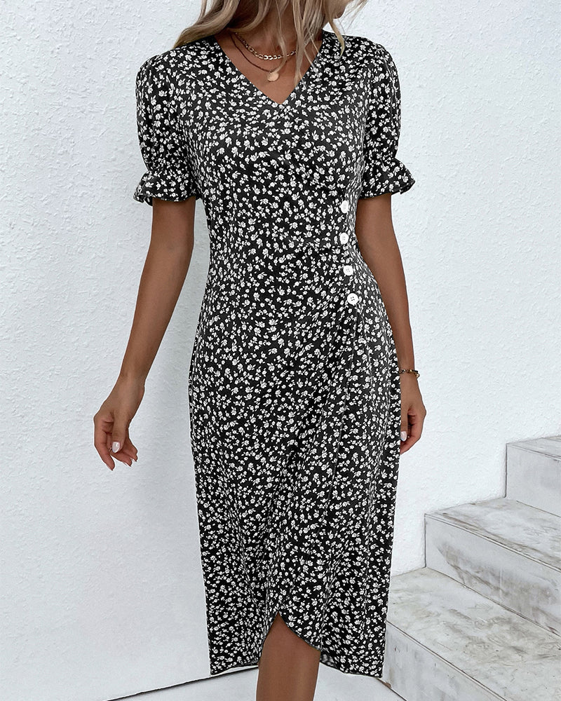 Myla | Elegant Floral Dress for Women Fresh & Stylish