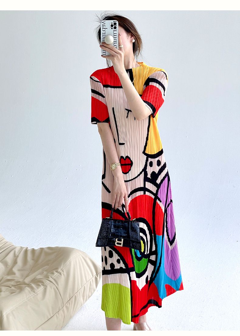 Myla | Graphic Elegant Dress for Women