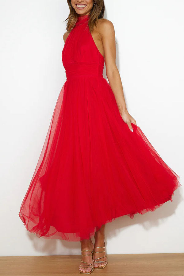 Myla | Halter Dress for Ladies Dreamy & Ethereal