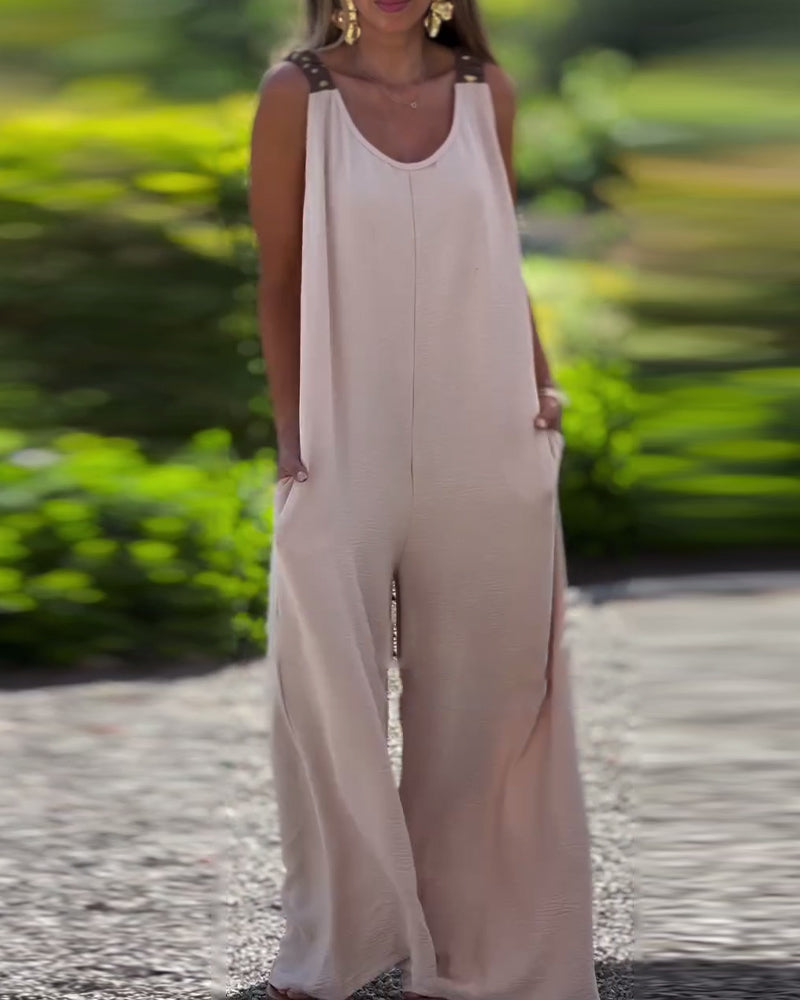 Myla | Overall Sleeveless Back Tie