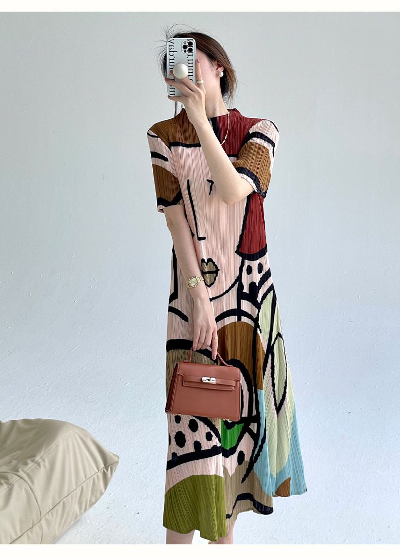 Myla | Graphic Elegant Dress for Women