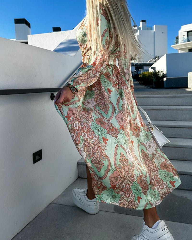 Myla | Army's Long Dress for Women