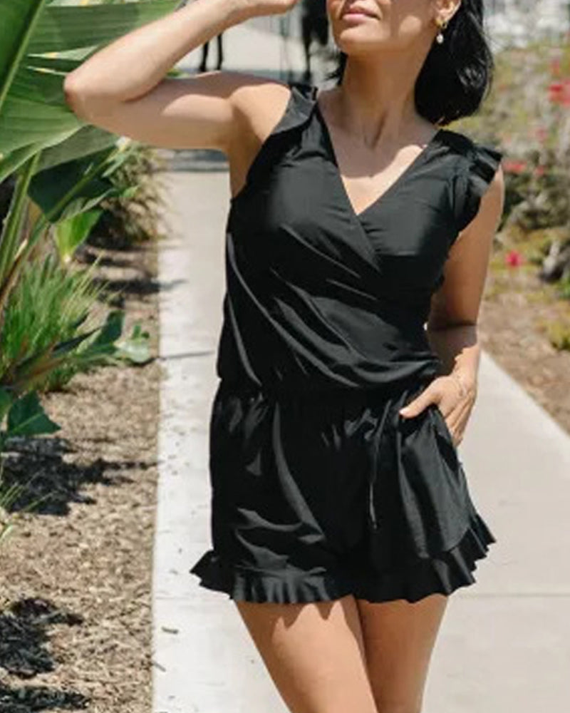 Myla | Bath Romper with Integrated Bra