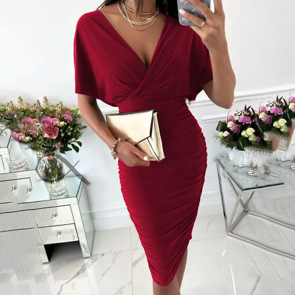 Myla | V-Neck Dress for Women Elegant & Stylish