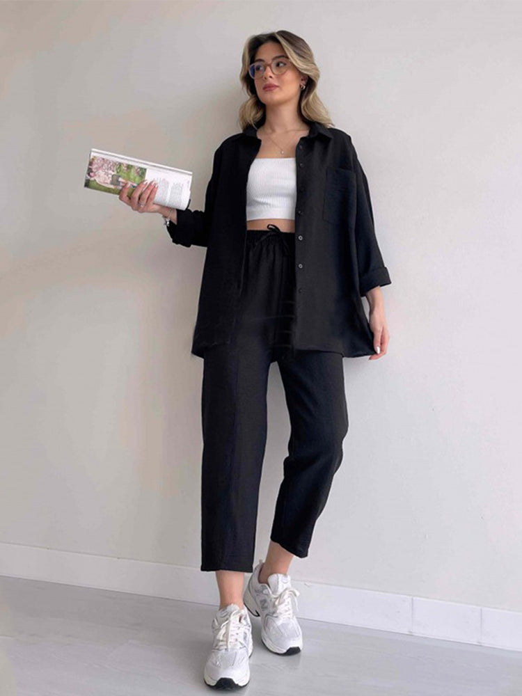 Myla | Linen Two Piece Set