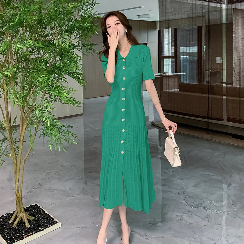 Myla | Beautiful Dress with Buttons for Women