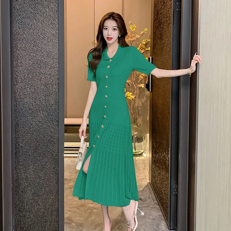 Myla | Beautiful Dress with Buttons for Women