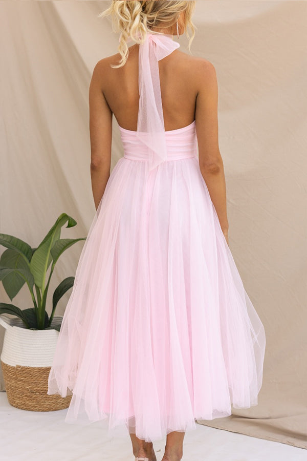 Myla | Halter Dress for Ladies Dreamy & Ethereal