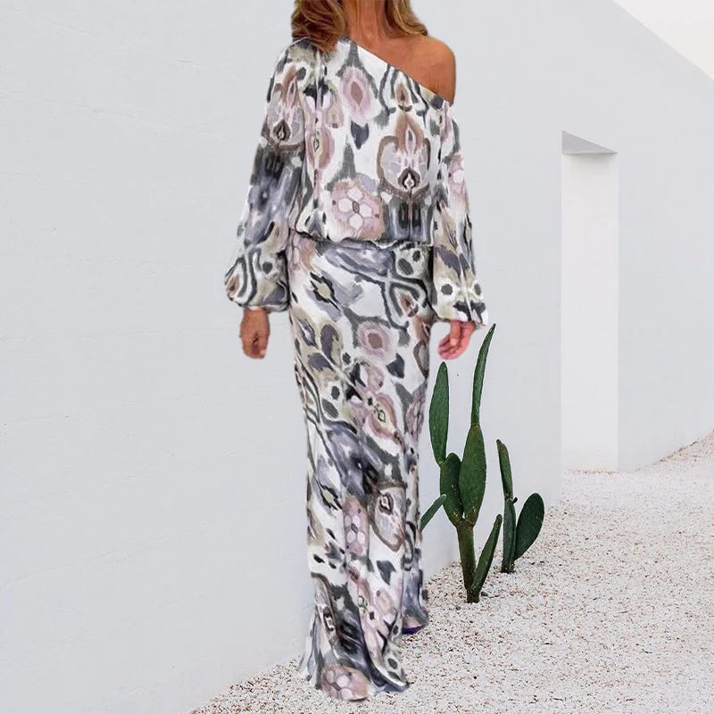 Myla | Abstract Maxi Dress for Women