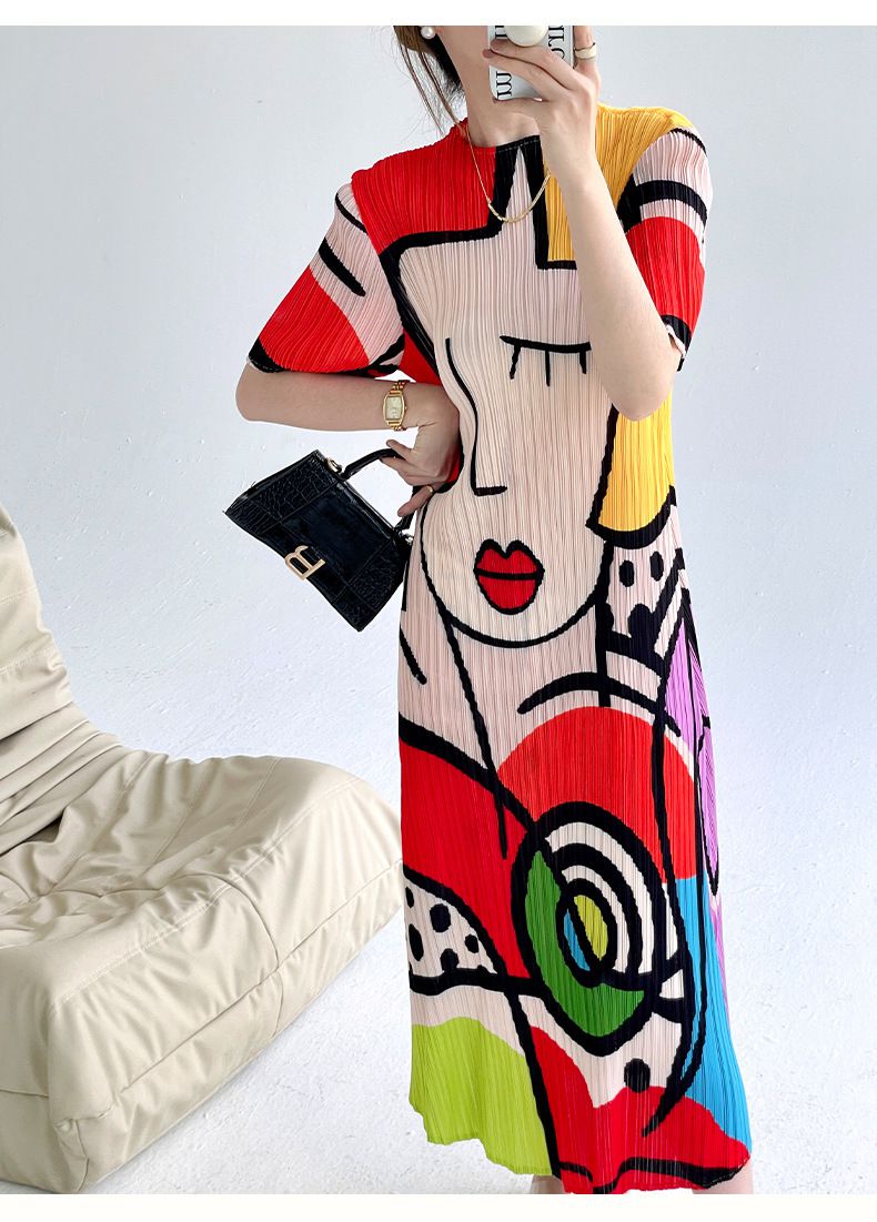 Myla | Graphic Elegant Dress for Women