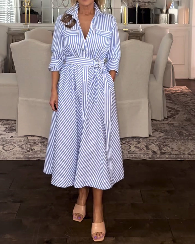 Myla | Dress Striped Casual Shirt