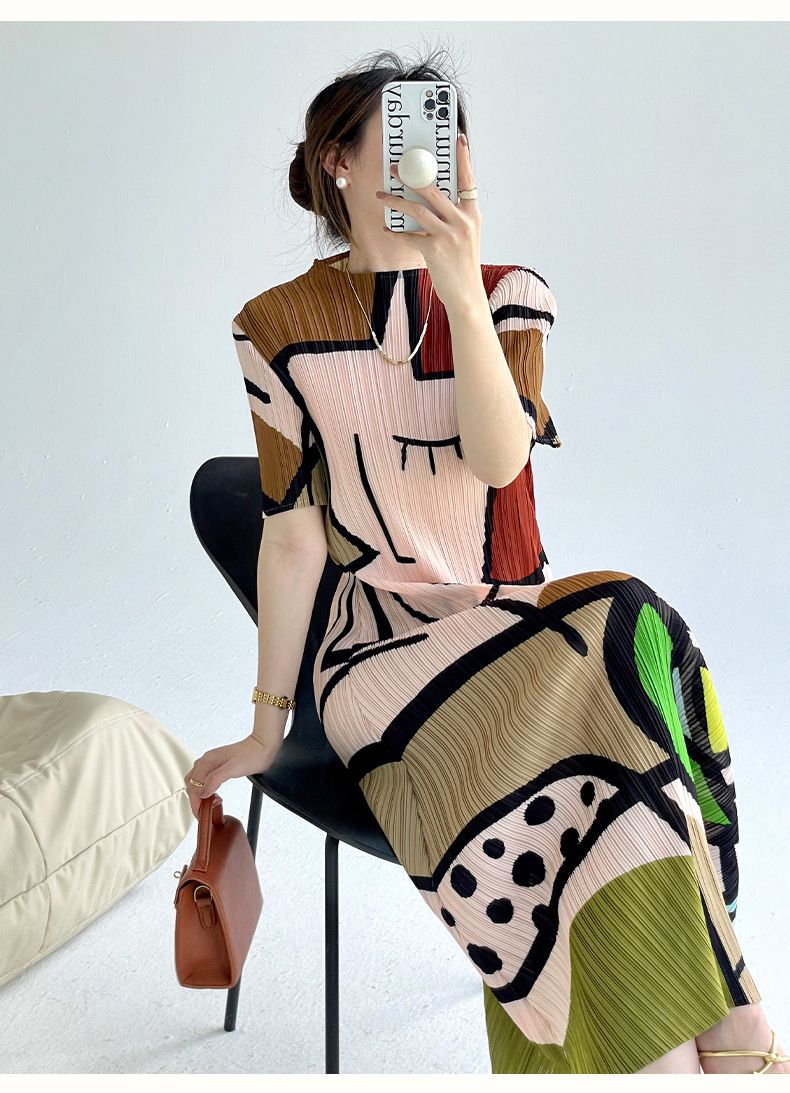 Myla | Graphic Elegant Dress for Women