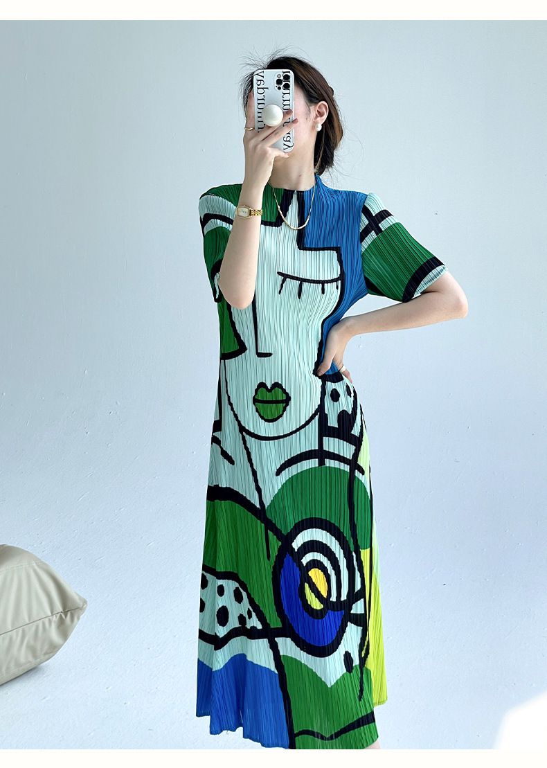 Myla | Graphic Elegant Dress for Women