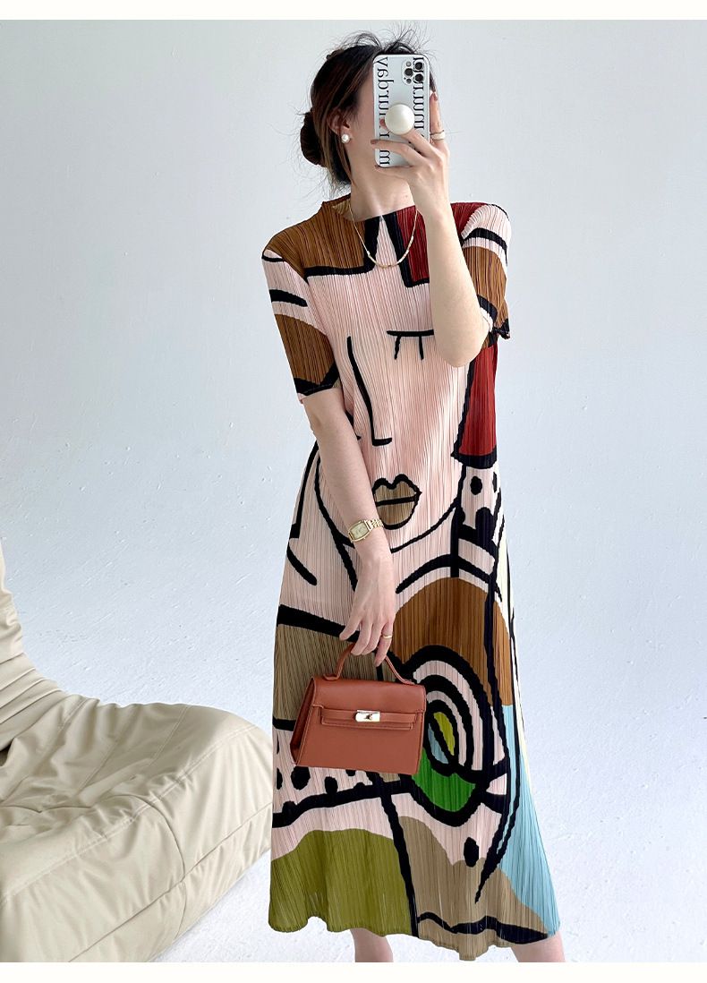 Myla | Graphic Elegant Dress for Women