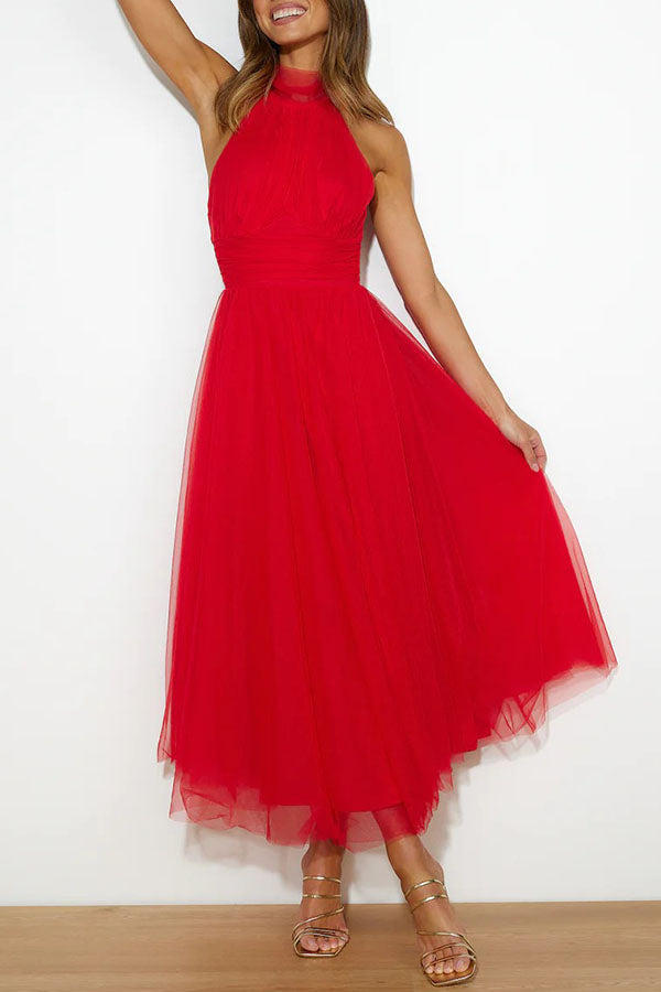 Myla | Halter Dress for Ladies Dreamy & Ethereal