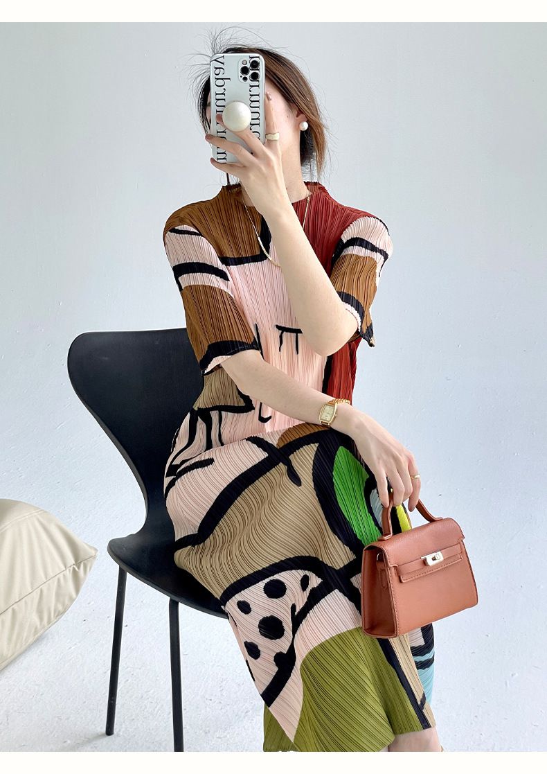 Myla | Graphic Elegant Dress for Women