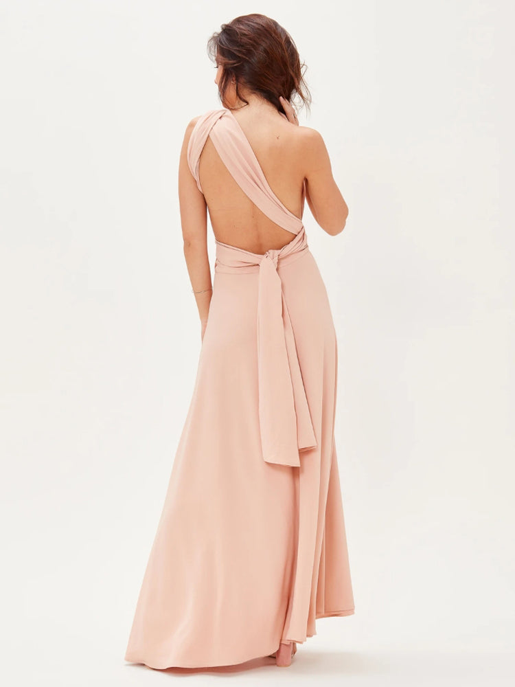 Myla | Elegant Draped Evening Dress for Women