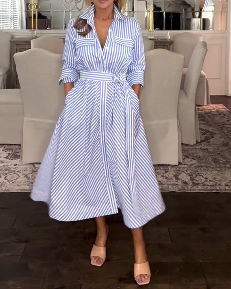 Myla | Dress Striped Casual Shirt