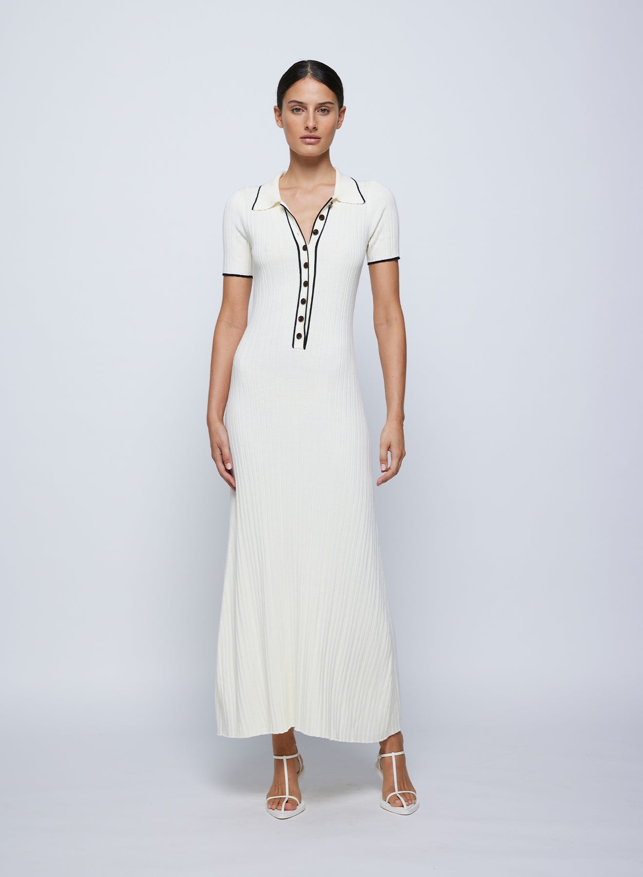 Myla | Knitted Rib Slim Maxi Dress
