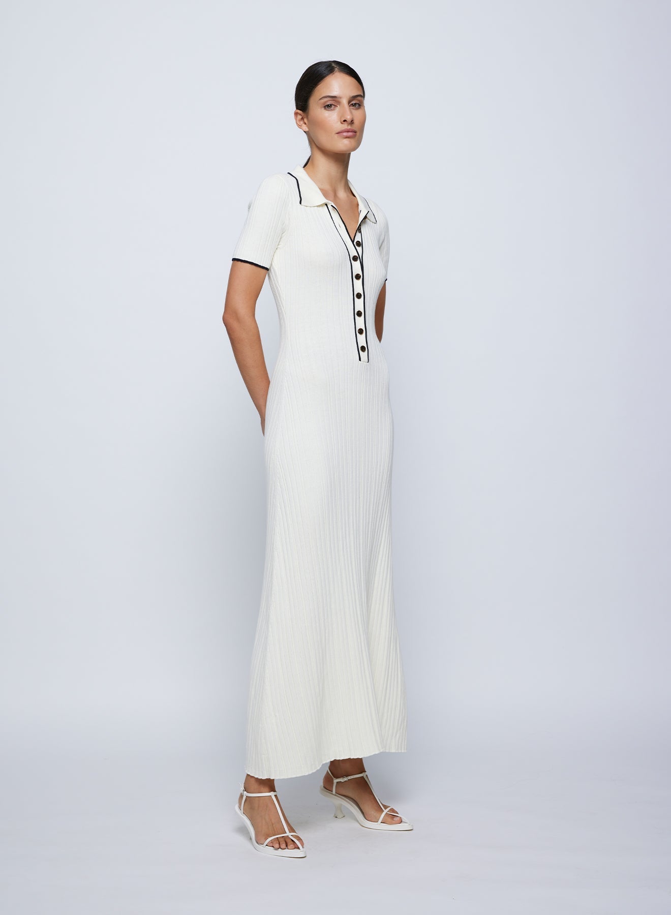 Myla | Knitted Rib Slim Maxi Dress