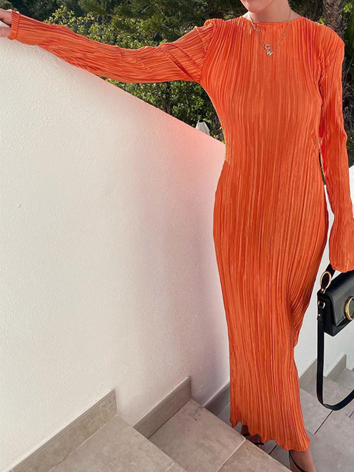 Myla | Radiant Pleated Maxi Dress