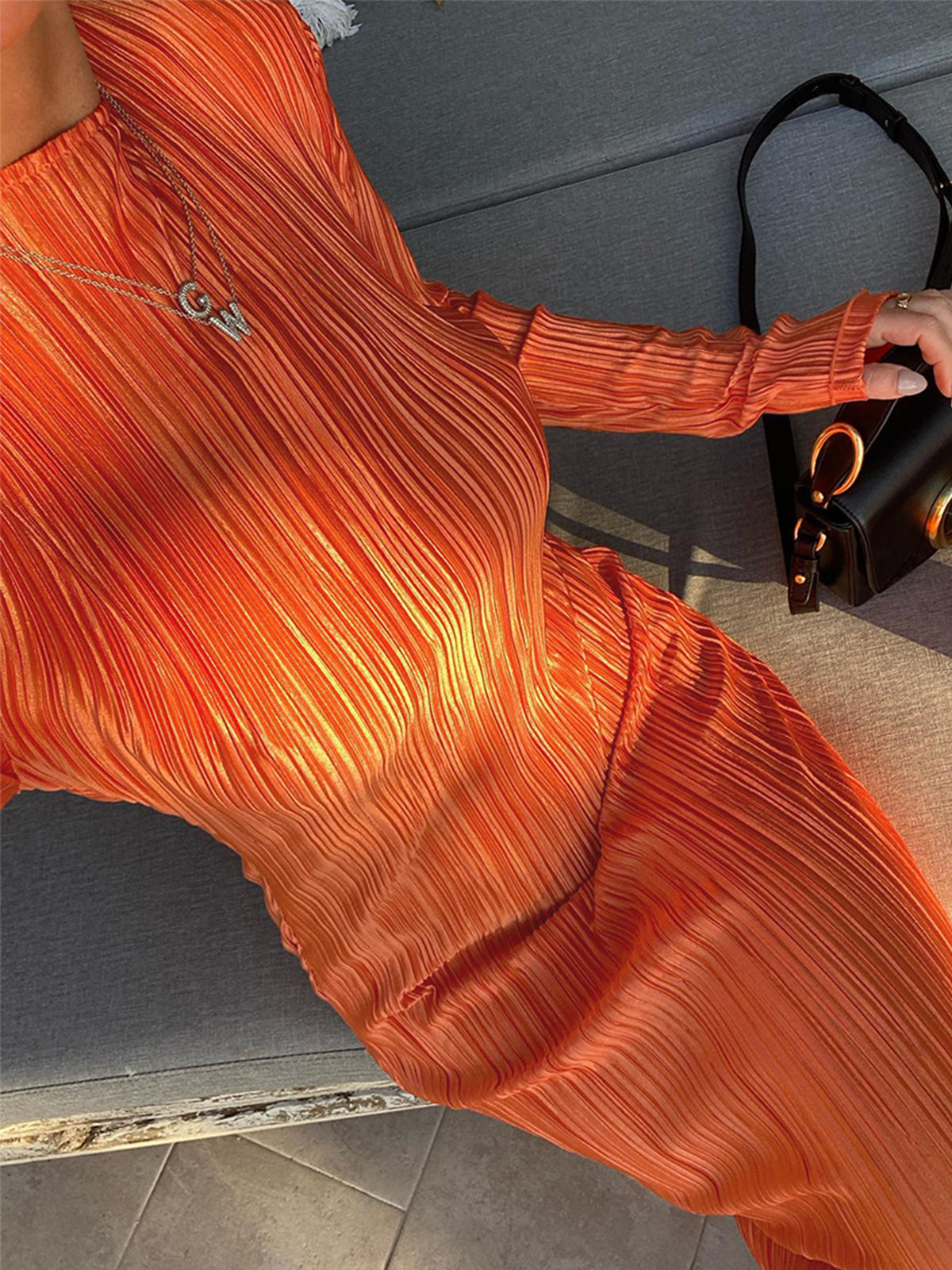 Myla | Radiant Pleated Maxi Dress