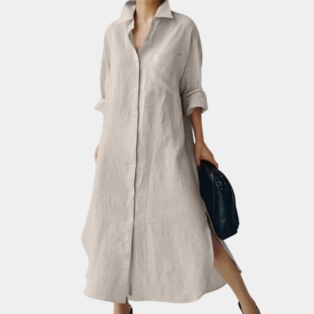 Myla | Comfortable Summer Shirt Dress for Women