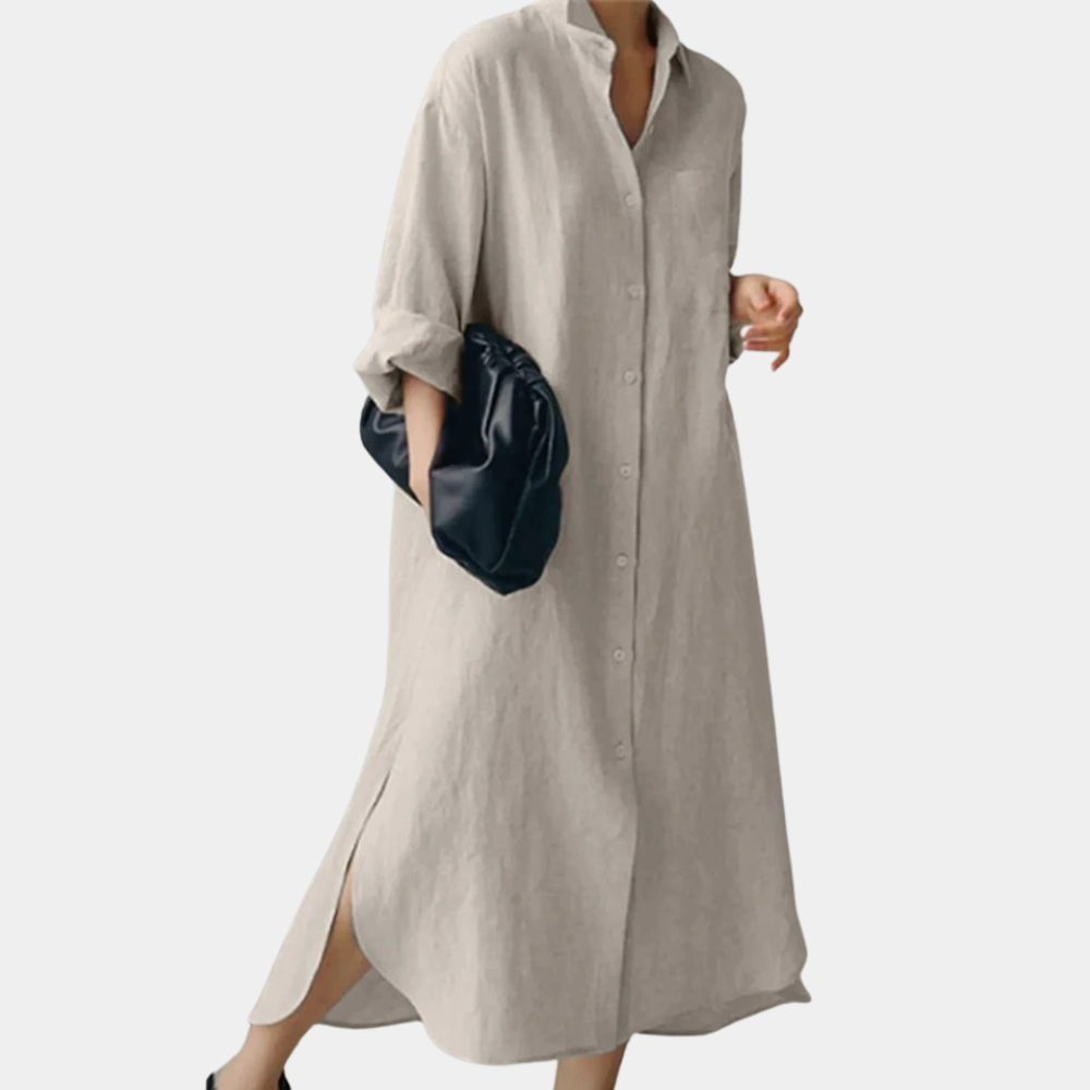 Myla | Comfortable Summer Shirt Dress for Women