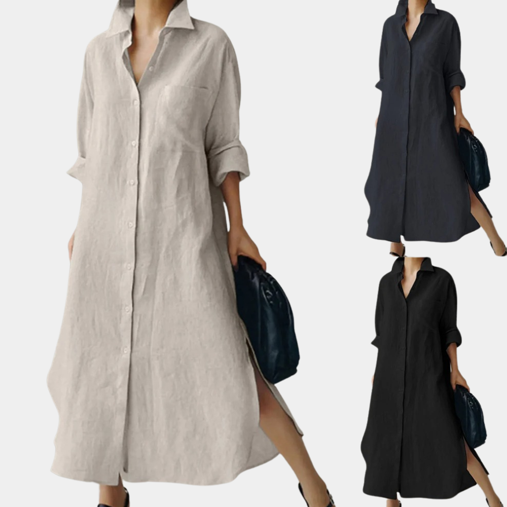 Myla | Comfortable Summer Shirt Dress for Women