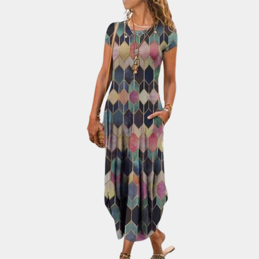 Myla | Elegant Summer Maxi Dress for Women