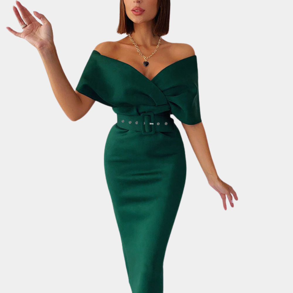 Myla | Off-Shoulder Summer Evening Dress for Women