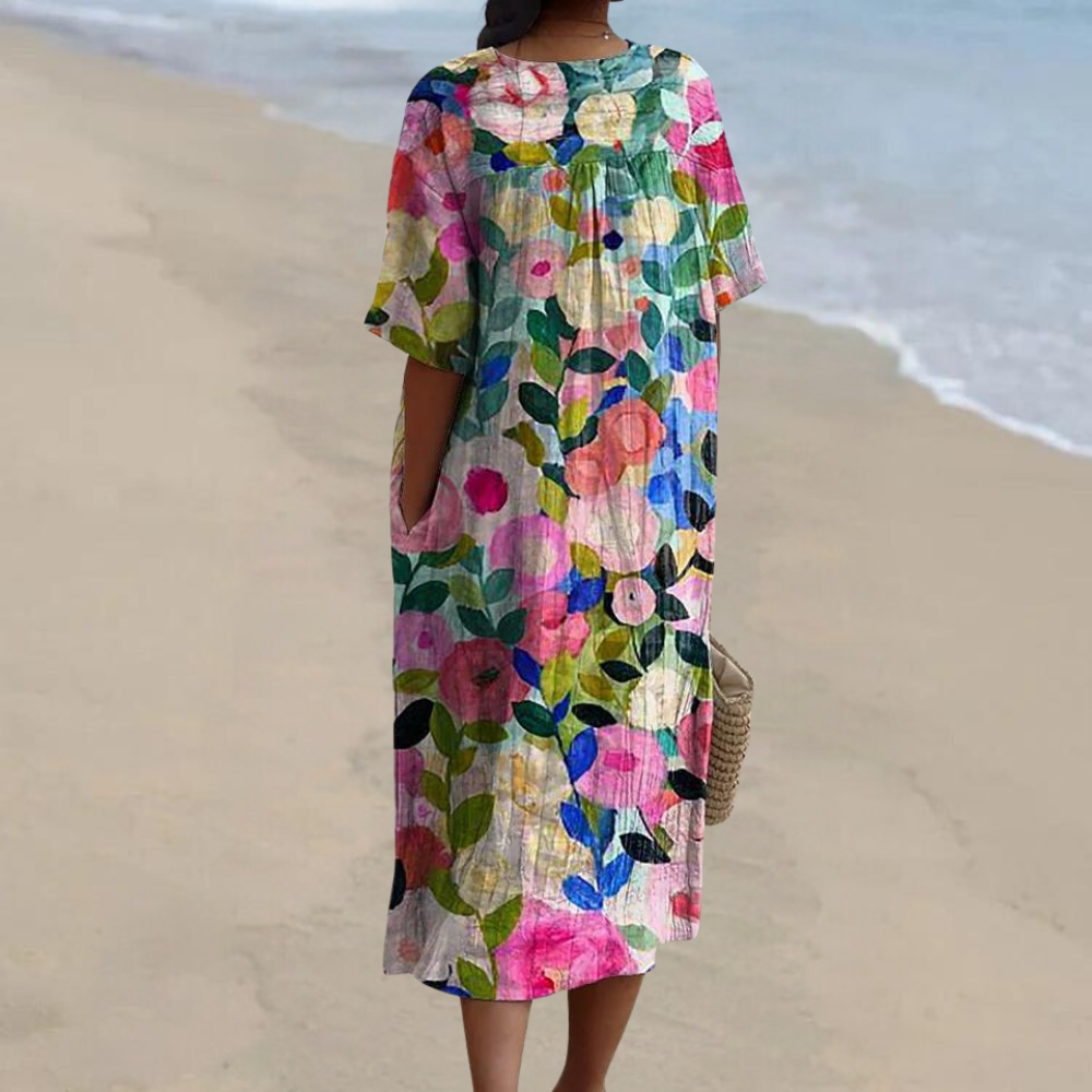 Myla | Summer Floral Dress for Women
