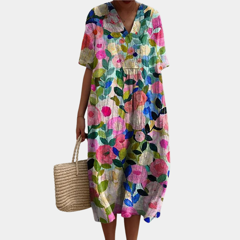 Myla | Summer Floral Dress for Women