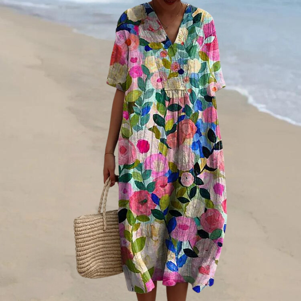 Myla | Summer Floral Dress for Women
