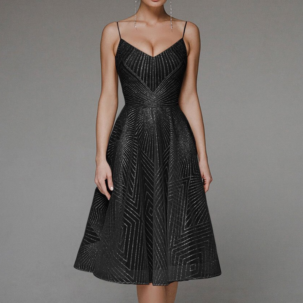 Myla | Elegant Summer Dress for Women with Open Back
