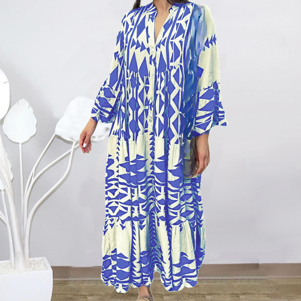 Myla | Long Summer Dress In Boho Style for Women