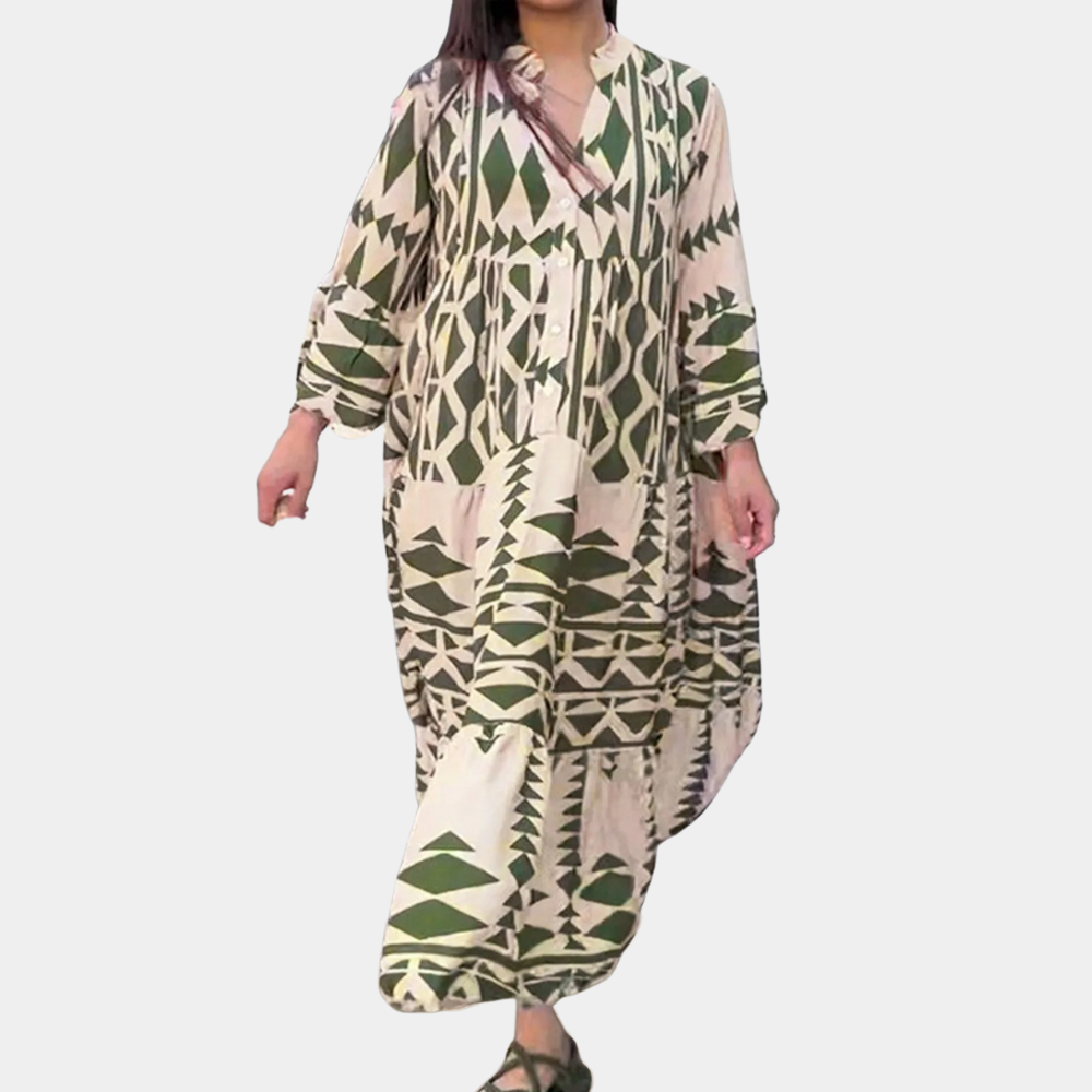 Myla | Long Summer Dress In Boho Style for Women