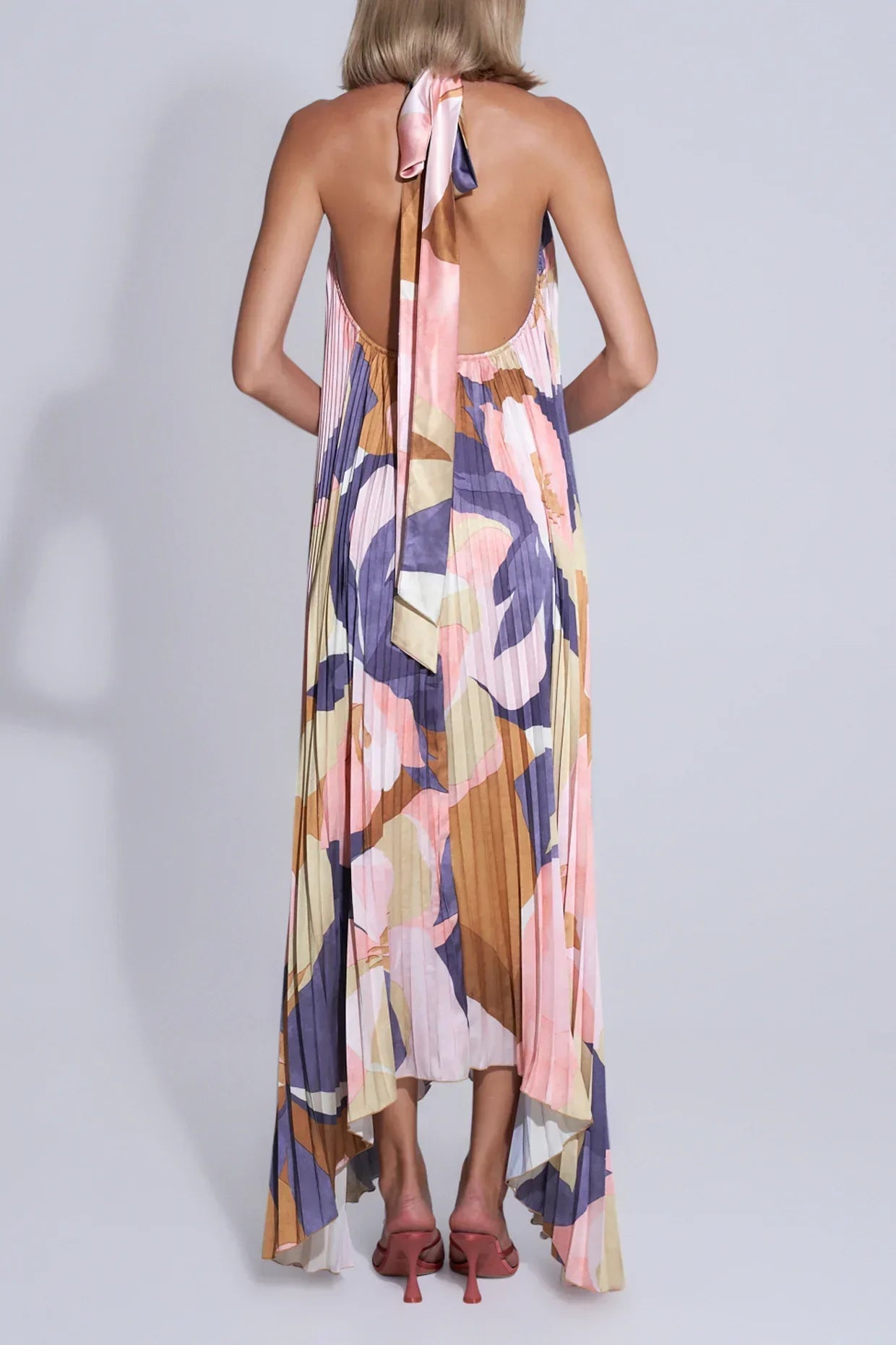 Myla | Elegant Halter Maxi Dress for Women