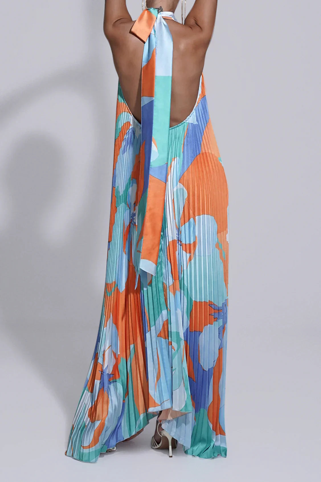 Myla | Elegant Halter Maxi Dress for Women