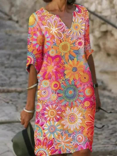 Myla | Casual Flower Dress for Women