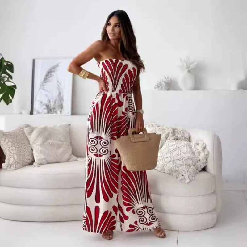 Myla | Classic Strapless Jumpsuit for Women Chic & Versatile
