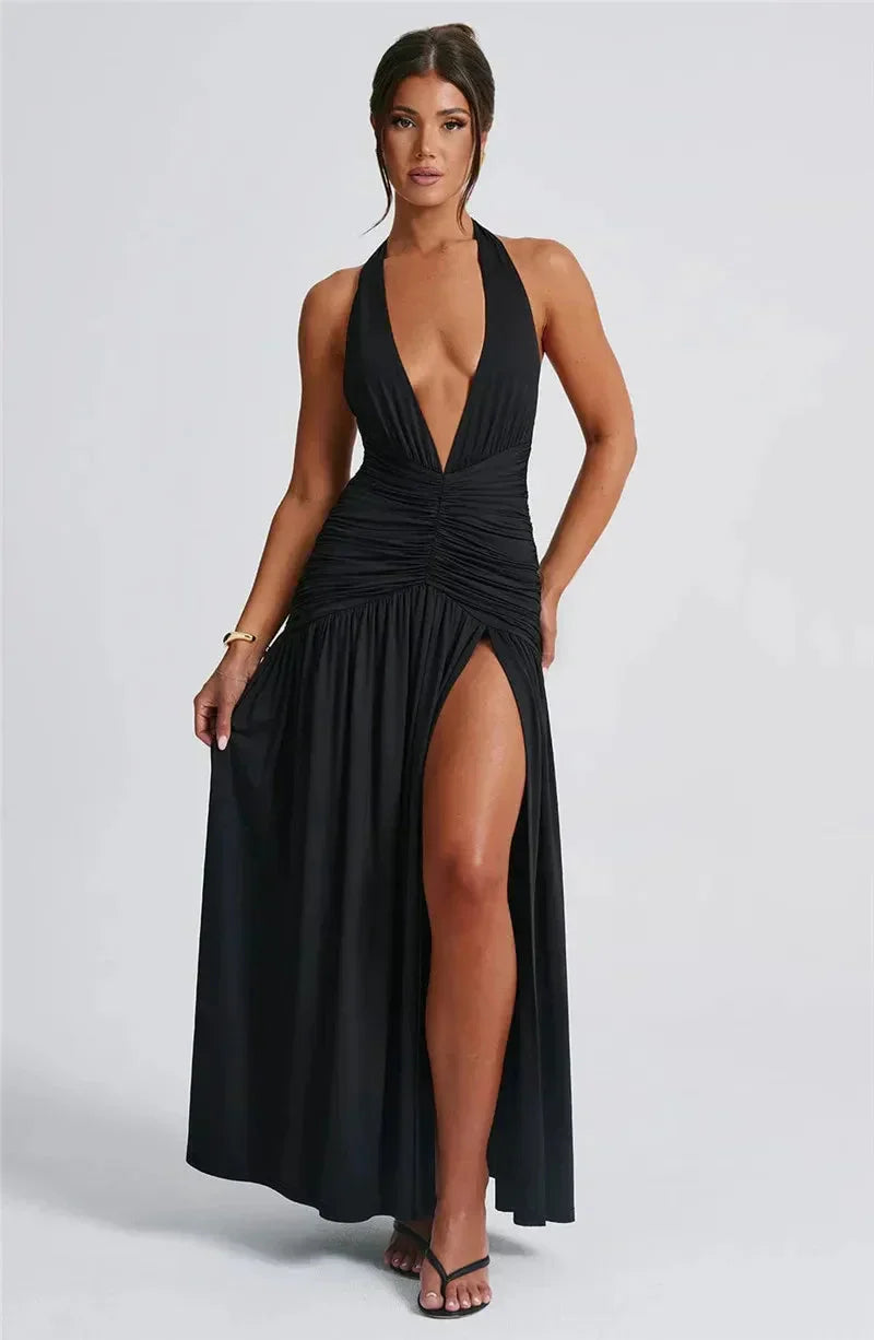Myla | Halter Dress for Women Maxi & Elegant