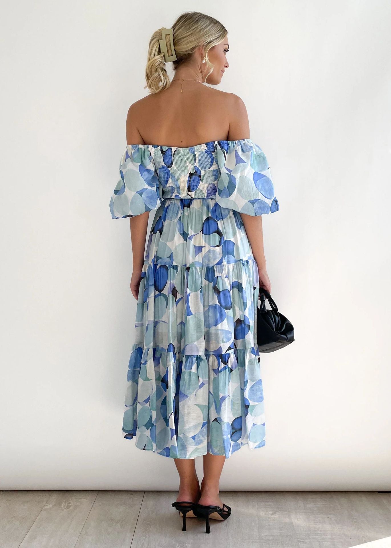 Myla | Stylish Off-Shoulder Midi Dress