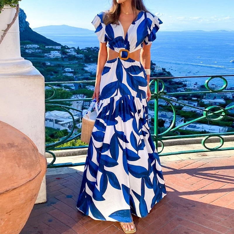 Myla | Maxi Dress with Cut Outs
