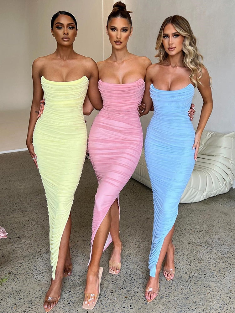 Myla | Strapless Dress for Ladies Elegant & Sexy