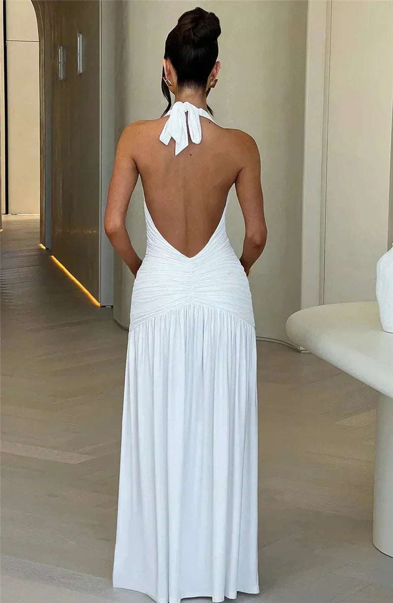 Myla | Halter Dress for Women Maxi & Elegant