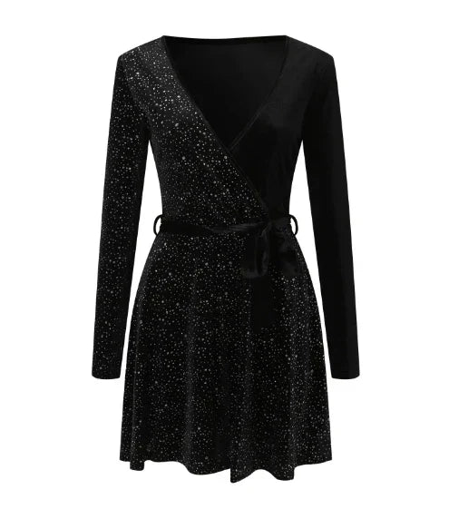 Myla | Sofia Stylish Dress with Sequin Trim