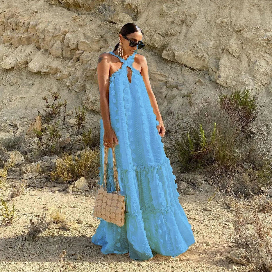 Myla | Ruffle Maxi Dress for Women
